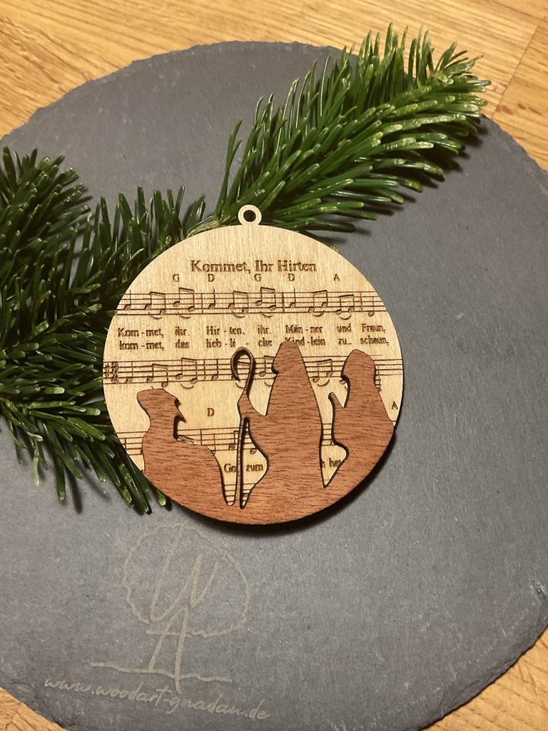 Anhänger "Kommet ihr Hirten"