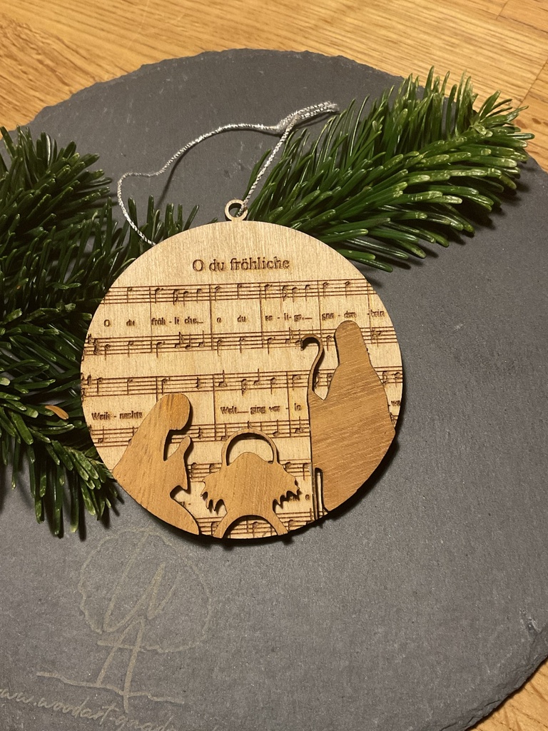Anhänger "Oh du fröhliche"