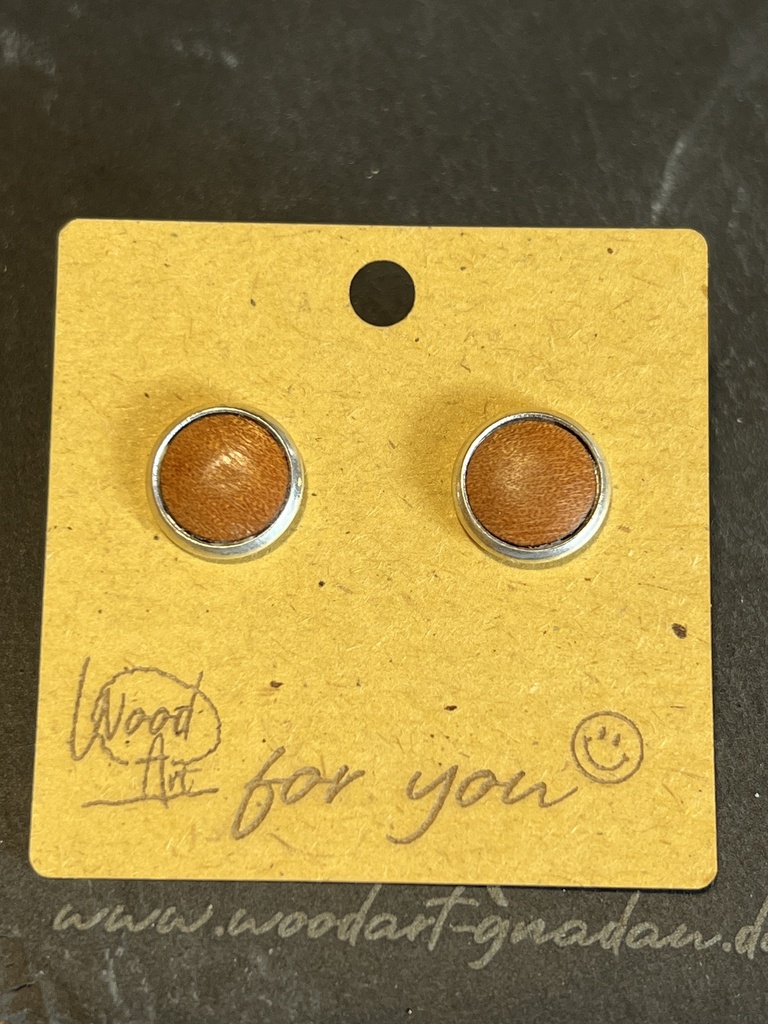 Ohrstecker Tigerwood