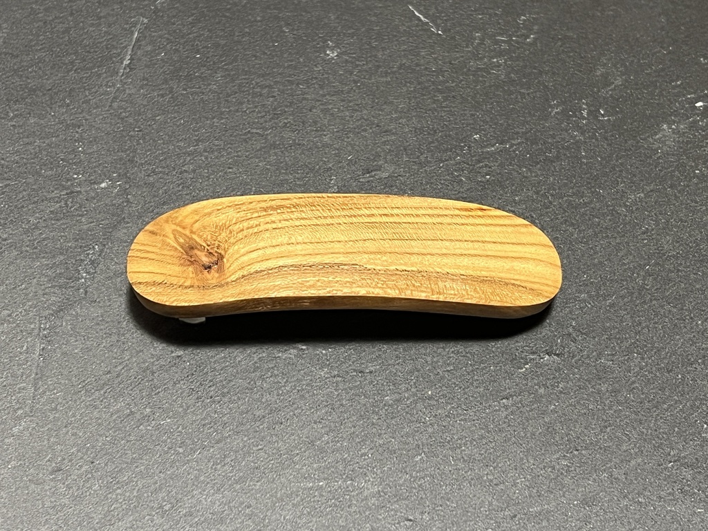 Haarspange aus Pfirsichholz 