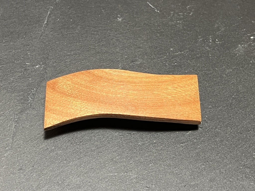 Haarspange aus Eukalyptus