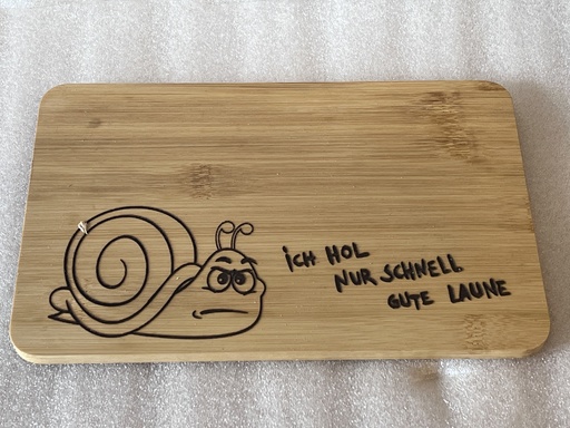 Frühstücksbrettchen "Schnecke"