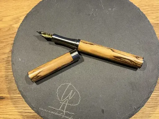 Füllfederhalter "Amalfi" Olivenholz aus Bethlehem